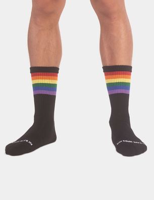 barcode Berlin Pride Gym Socks Herren Socken schwarz 91742/100 gay sexy Blitzversand