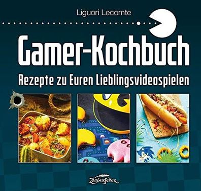 Zauberfeder Verlag - Gamer-Kochbuch Buch Zocker Spieler kochen Essen Nerds