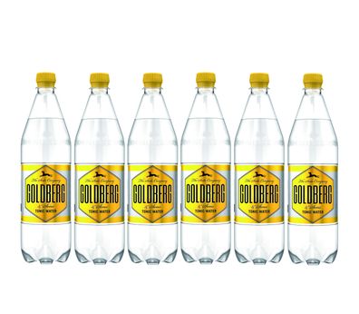 Goldberg 6er Set Tonic Water 6x1L inkl. Pfand Mehrweg