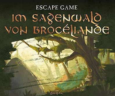 Zauberfeder Verlag - Escape Game - Im Sagenwald von Brocéliande Buch deutsch