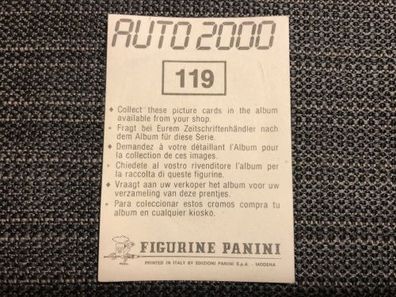 AUTO 2000 - Panini Sticker - Nr. 119 - Lamborghini - aus dem Jahr 1985 (K)
