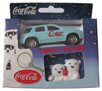 Coca Cola - Explorer & Key Chain - Pkw & Schlüsselanhänger - Ford Escape - Pkw