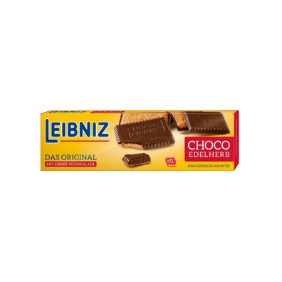 Leibniz Choco Edelherb Butterkeks mit Edelherb Schoko Geschmack 125g