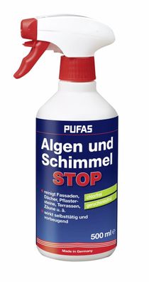 Pufas Algen- und Schimmel-STOP 0,5 Liter farblos