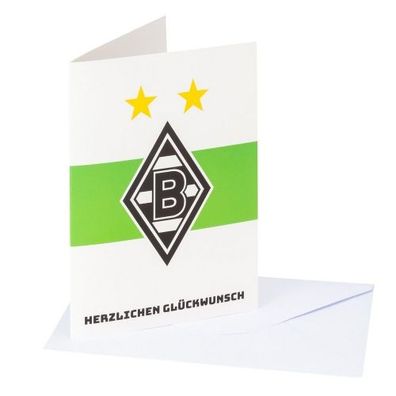 Borussia Mönchengladbach Geburtstagskarte "Raute"
