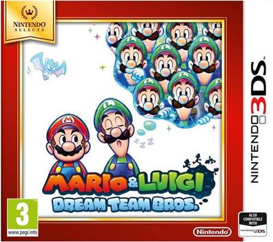 Mario & Luigi Dream Team Bros 3DS UK Multi Selects