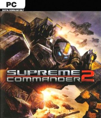 Supreme Commander 2 PC, 2010, Nur der Steam Key Download Code) Keine DVD, No CD