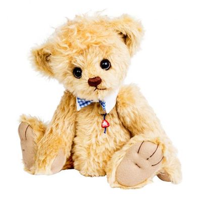 Clemens teddybär Teddy Merle junior 29 cm Plüsch hellbraun 