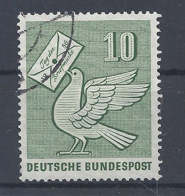 Mi. Nr. 247, BRD, Bund, Jahr 1956, Tag der Briefmarke 10, gestempelt