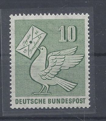 Mi. Nr. 247, BRD, Bund, Jahr 1956, Tag der Briefmarke 10, mit Klebefläche