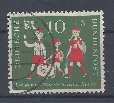 Mi. Nr. 250, BRD, Bund, Jahr 1957, Erholungsplätze 10, gestempelt