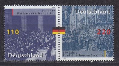 Germany BUND [1998] MiNr 1986-87 ( * */ mnh )