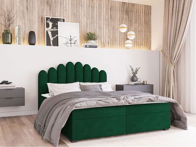 Boxspringbett Agnettas Stilvoll Ehebett mit Bettkasten Schlafzimmer Doppelbett
