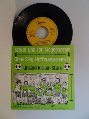 7" WerbeSingle Schuß & Tor Siegeshymne Ohne Sieg-Hoffnungsmarsch Unsere Kicker-Stars