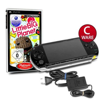 Original Sony PlayStation Portable - PSP 1004 Konsole in BLACK / Schwarz #10C + ...