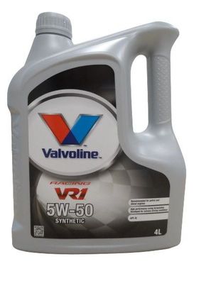 4L (4 Liter) Valvoline VR1 RACING Motoröl Öl - SAE 5W-50 Rally Oil Synthetisch