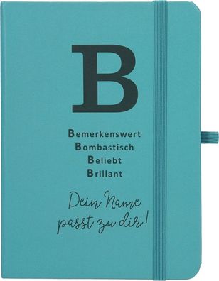 Depesche 11629 002 Notizbuch liniert - Dein Name passt zu dir Buchstabe B