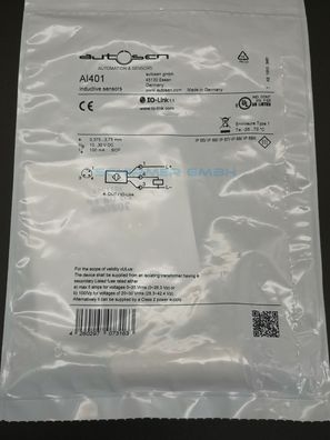 AI401 Induktiv Sensor M12 Schließer/ Öffner IO-Link