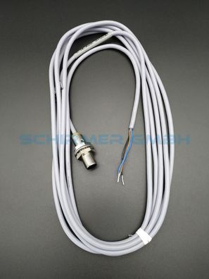 PNP NO M12 Induktiv Sensor mit Kabel 3 Ader 3,7cm Gewinde BES516 325E3R-5
