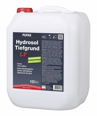 Pufas Hydrosol-Tiefgrund LF 10 Liter