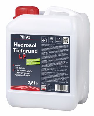 Pufas Hydrosol-Tiefgrund LF 2,5 Liter