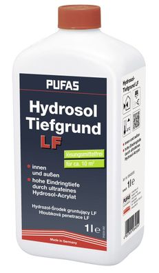 Pufas Hydrosol-Tiefgrund LF 1 Liter
