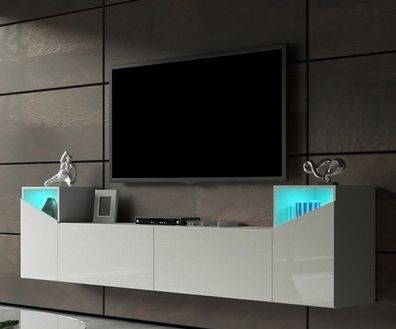 IS16 Möbel für Wohnzimmer Wohnwand Mediawand Schrankwand Wohnschrank
