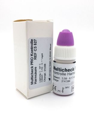 C3 527 Harnsäure Kontrolllösung für Lifetouch Multicheck Pro, 3,75 ml