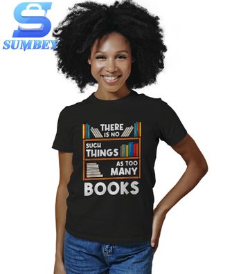 T-Shirt Damen-Book Reader Reading Lover