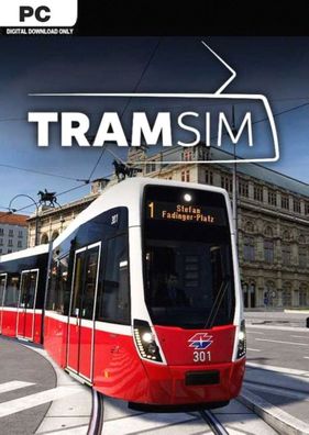 TramSim Wien - Der Strassenbahn-Simulator (PC, 2020 Nur Steam Key Download Code)