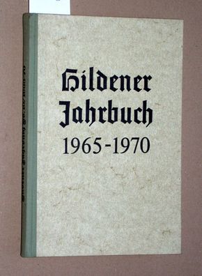 Strangmeier, Heinrich: Hildener Jahrbuch 1965-1970.