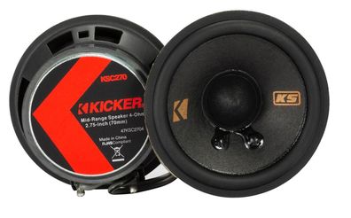 Kicker KSC2704-47 Lautsprecher - 7cm 2 Wege Coax