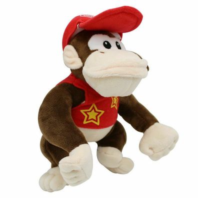 Diddy Kong plüsch 18 cm - Super Mario Kuscheltier Plüschtier Stofftier Donkey DK