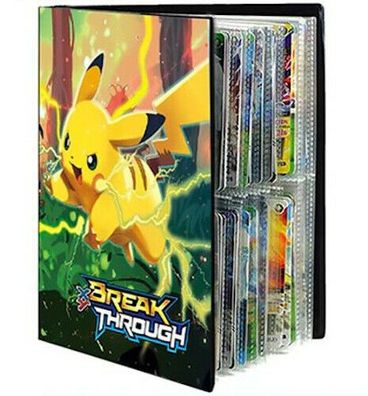 Pokemon Ordner Pikachu Blitze Sammelalbum 240 Karten Portfolio Neu und OVP