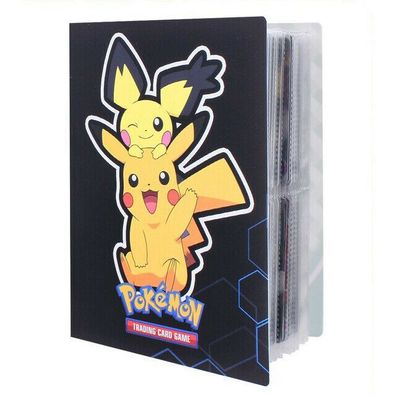Pokemon Ordner Pichu und Pikachu Sammelalbum 240 Karten Portfolio Neu und OVP