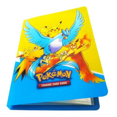 Pokemon Ordner Arktos Lavados Zapdos Sammelalbum 80 Karten Portfolio Neu und OVP