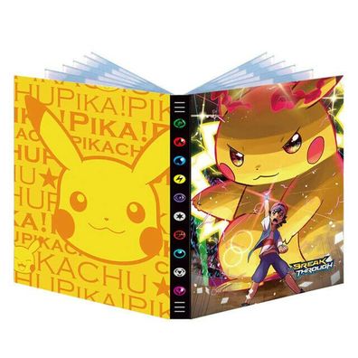 Pokemon Ordner Mega Pikachu Sammelalbum 432 Karten Portfolio Cards Album