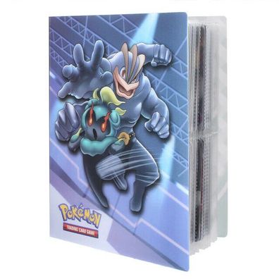 Pokemon Ordner Machomei und Machollo Sammelalbum 240 Karten Portfolio Neu + OVP