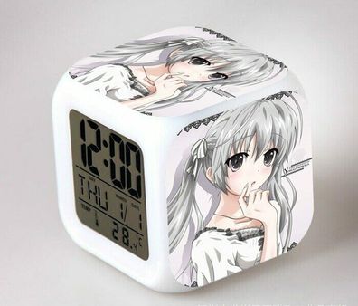 Anime/ Manga Yosuga No Sora - Digitaluhr / Wecker / Licht + Temperatur + Datum