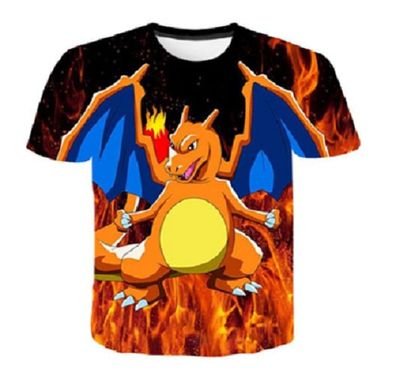 Pokemon/ Nintendo T-Shirt für Kinder (Unisex) - Motiv: Glurak - NEU