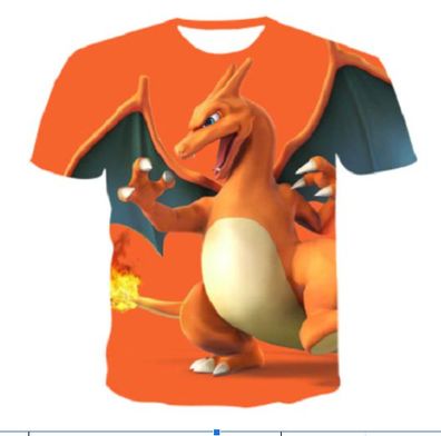 Pokemon/ Nintendo T-Shirt für Erwachsene (Unisex) - Motiv: Glurak - NEU