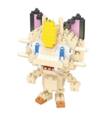 Pokemon Micro-Bricks Figur - Motiv: Mauzi - Lego kompatibel - OVP