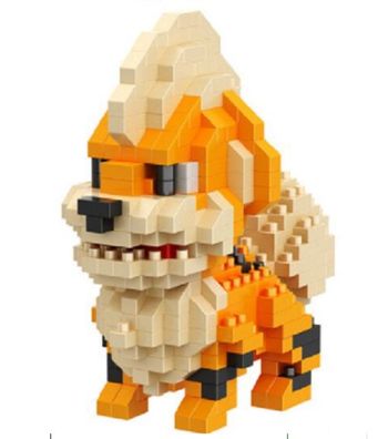 Pokemon Micro-Bricks Figur - Motiv: Fukano - Lego kompatibel - OVP