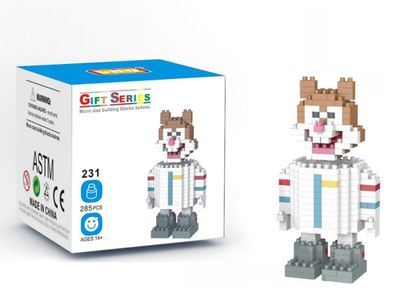 Spongebob Micro-Bricks Figur - Motiv: Sandy - Lego kompatibel - OVP