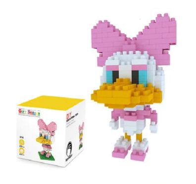 Micro-Bricks Figur - Motiv: Daisy Duck - Lego kompatibel - OVP