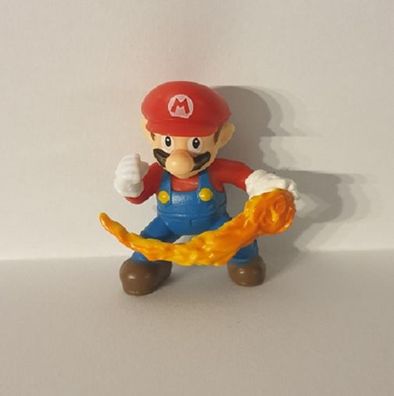 Super Mario Figur (Nintendo) - Mario + Feuerball