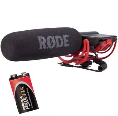 Rode VideoMic Rycote Kameramikrofon + 9V Batterie
