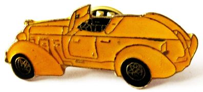 Cabrio Pkw Oldie - Pin 35 x 16 mm - Motiv 2