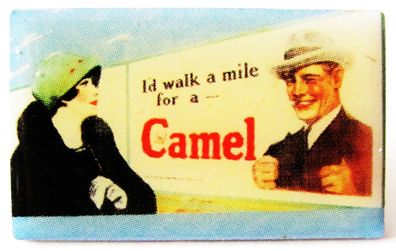 Camel - I´d walk a mile for a ..... - Pin 30 x 18 mm