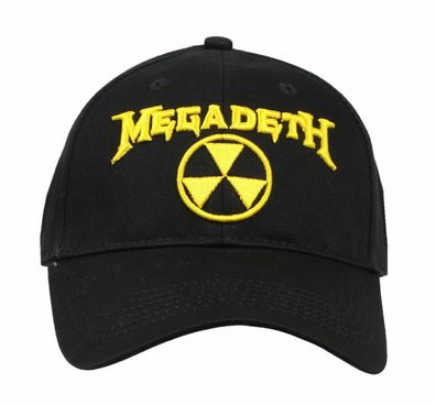 Megadeth Hazard Logo Unisex Baseball Cap Kappe Mütze 100% offizielles Merch